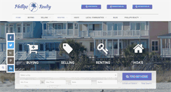 Desktop Screenshot of phillipsrealty.com